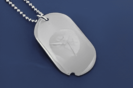 ID "Dog Tag" Military Style